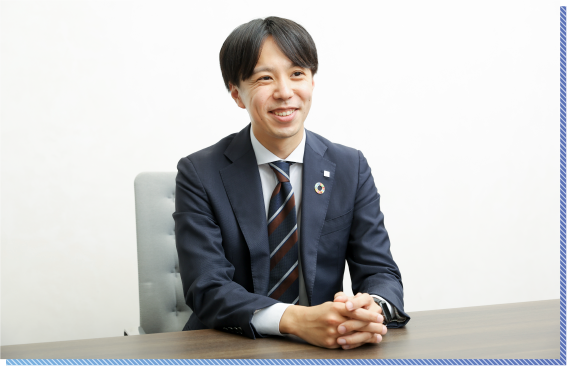 東海・北陸営業部東海第3営業所 サポーター兼 法人戦略部 法人戦略課 新宅 広大