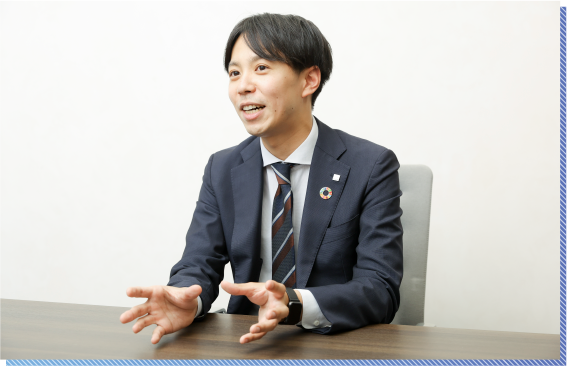 東海・北陸営業部東海第3営業所 サポーター兼 法人戦略部 法人戦略課 新宅 広大