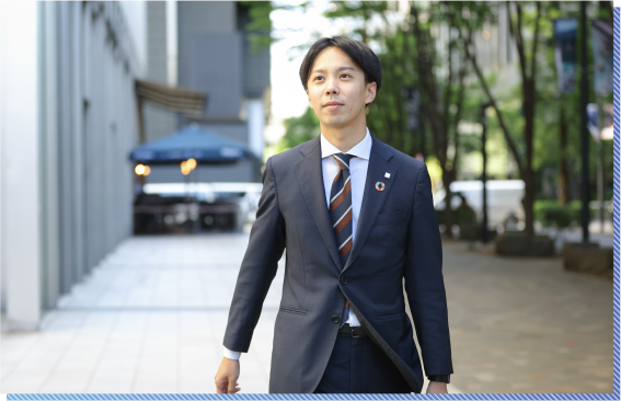 東海・北陸営業部東海第3営業所 サポーター兼 法人戦略部 法人戦略課 新宅 広大