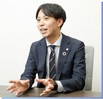 東海・北陸営業部東海第3営業所 サポーター兼 法人戦略部 法人戦略課 新宅 広大